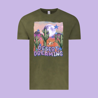 Desert Dreaming Vintage Tee Designed By Maliassmallbusiness