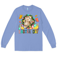 Colony Blue Easter Day Long Sleeve Tee - BundleAndBundleShop