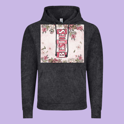 Besties Vintage Hoodie Designed By Maliassmallbusiness