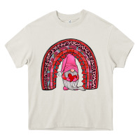 Cream valentines gnomies rainbow Heavy Core Tee - JahusDesignShop