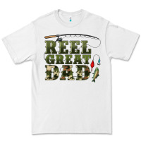 White reel great dad Premium Tee - Artiststas