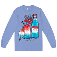 Colony Blue th of july drinks, american ice Long Sleeve Tee - JahusDesignShop