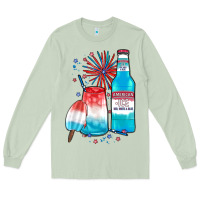 Matcha th of july drinks, american ice Long Sleeve Tee - JahusDesignShop