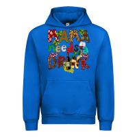 Cobalt Mama Needs A Drink Urban Hoodie - FaDigitalArtStudio