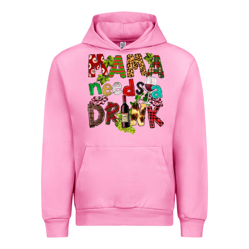 Mama Needs A Drink Urban Hoodie by FaDigitalArtStudio | Teevron