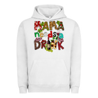 Pigment Lunar Rock Mama Needs A Drink Urban Hoodie - FaDigitalArtStudio