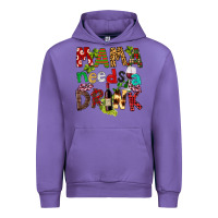 Tulip Mama Needs A Drink Urban Hoodie - FaDigitalArtStudio