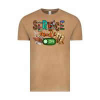 Vintage Camel service mode on woman version Vintage Tee - NancyCooperArtShop