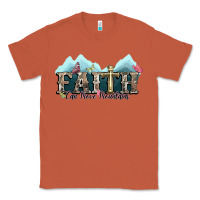 Copper faith can move mountains cross Classic Tee - NancyCooperArtShop