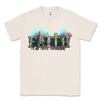 Natural faith can move mountains cross Classic Tee - NancyCooperArtShop