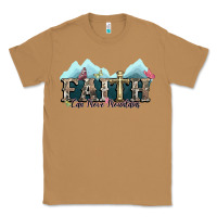 Toasted Coconut faith can move mountains cross Classic Tee - NancyCooperArtShop