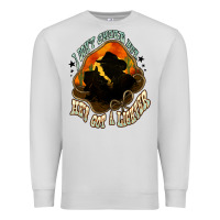 Dove Grey I don't smoke but he's got a lighter Premium Sweatshirt - HowdyJamesFarm