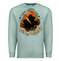 Seafoam I don't smoke but he's got a lighter Premium Sweatshirt - HowdyJamesFarm