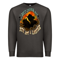 Smoke I don't smoke but he's got a lighter Premium Sweatshirt - HowdyJamesFarm
