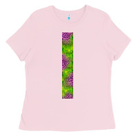 Bubblegum Pink Halloween Key Fob Ladies Tee - BundleAndBundleShop