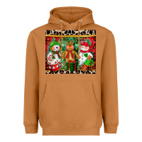 Meerkat christmas snowman polar bear reindeer Heavyweight Hoodie - CowGirlArtShop