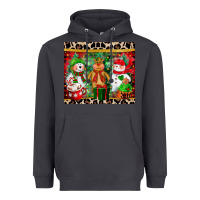 Smoke christmas snowman polar bear reindeer Heavyweight Hoodie - CowGirlArtShop