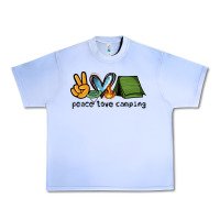 Grape Ice peace love camping Urban Heavy Tee - NancyCooperArtShop