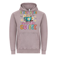 Vintage Zinc great ideas come after coffee Vintage Hoodie - MaliasSmallBusiness