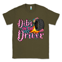 Army Green dibs on the driver Classic Tee - JahusDesignShop