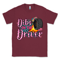 Burgundy dibs on the driver Classic Tee - JahusDesignShop