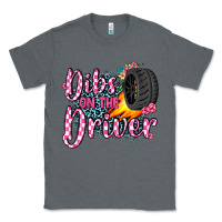 Charcoal Heather dibs on the driver Classic Tee - JahusDesignShop