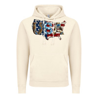 Vintage Artic usa american flag background Vintage Hoodie - Jasminsmagicworld