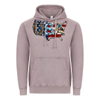 Vintage Zinc usa american flag background Vintage Hoodie - Jasminsmagicworld