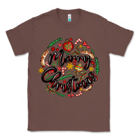 Chestnut merry christmas Classic Tee - MaliasSmallBusiness