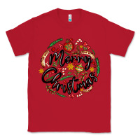 Red merry christmas Classic Tee - MaliasSmallBusiness