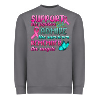 Storm Support The Lighters Admire The Survivors Remember The Angels Heavyweight Sweatshirt - BundleAndBundleShop