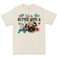 Bone life is better with a pug Premium Tee - Jasminsmagicworld