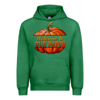Emerald welcome to our patch Urban Hoodie - BundleAndBundleShop