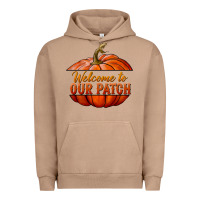 Pigment Burro welcome to our patch Urban Hoodie - BundleAndBundleShop