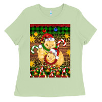 Matcha Christmas chick air freshener Ladies Tee - Artiststas