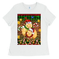 Christmas Chick Air Freshener Ladies Tee | Teevron