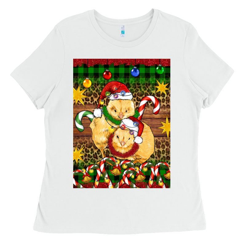 Christmas Chick Air Freshener Ladies Tee by Artiststas | Teevron