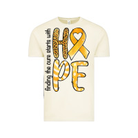 Vintage Arctic Finding the cure starts with hope Childhood Cancer Vintage Tee - NancyCooperArtShop