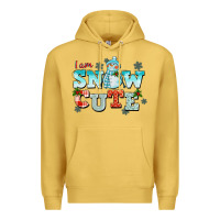 Antique Gold i am snow cute Premium Hoodie - CowGirlArtShop