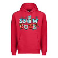 Cardinal i am snow cute Premium Hoodie - CowGirlArtShop