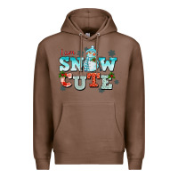 Chestnut i am snow cute Premium Hoodie - CowGirlArtShop