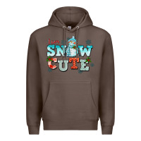 Coffee i am snow cute Premium Hoodie - CowGirlArtShop