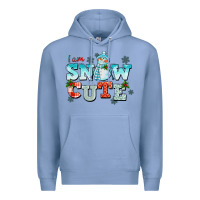 Colony Blue i am snow cute Premium Hoodie - CowGirlArtShop