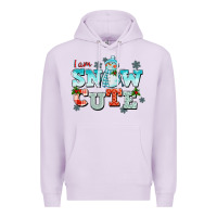 Lilac i am snow cute Premium Hoodie - CowGirlArtShop