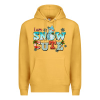 Mustard i am snow cute Premium Hoodie - CowGirlArtShop