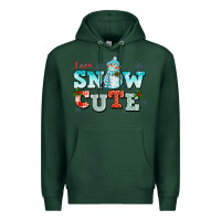 Sports Green i am snow cute Premium Hoodie - CowGirlArtShop