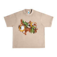 French Oak horseshoe cowhide cactus patch Urban Heavy Tee - AdoDesignShop