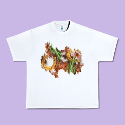 Horseshoe Cowhide Cactus Patch Urban Heavy Tee Designed By Adodesignshop
