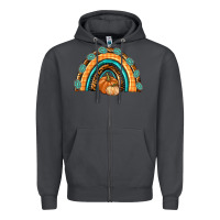 Smoke Rainbow Thankful with Gemstone Zipper Hoodie - texasbilliewilder