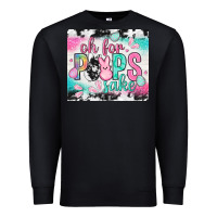 Black Oh for peeps sake with cowhide tumbler Easter Day Premium Sweatshirt - HowdyJamesFarm